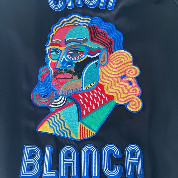 Casablanca Silk Bomber Jacket - Picture 4 of 5